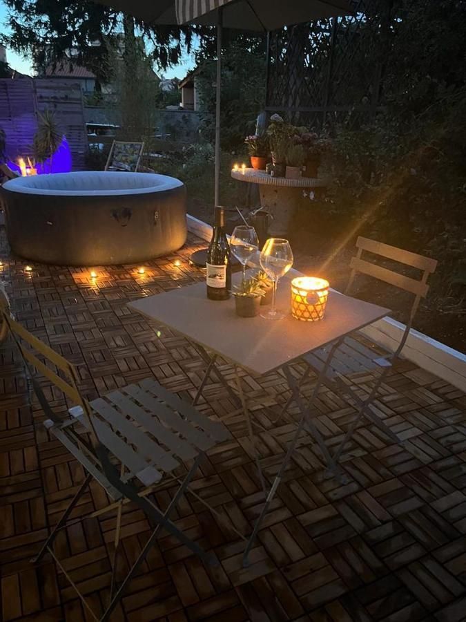 Superbe Appartement Avec Jacuzzi Avec Jardin Prive ليون المظهر الخارجي الصورة