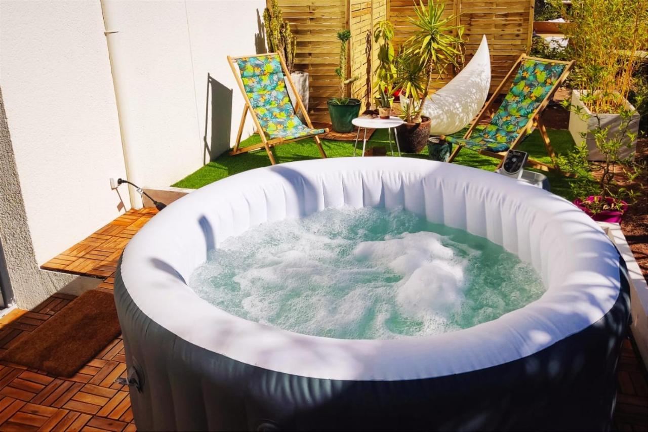 Superbe Appartement Avec Jacuzzi Avec Jardin Prive ليون المظهر الخارجي الصورة